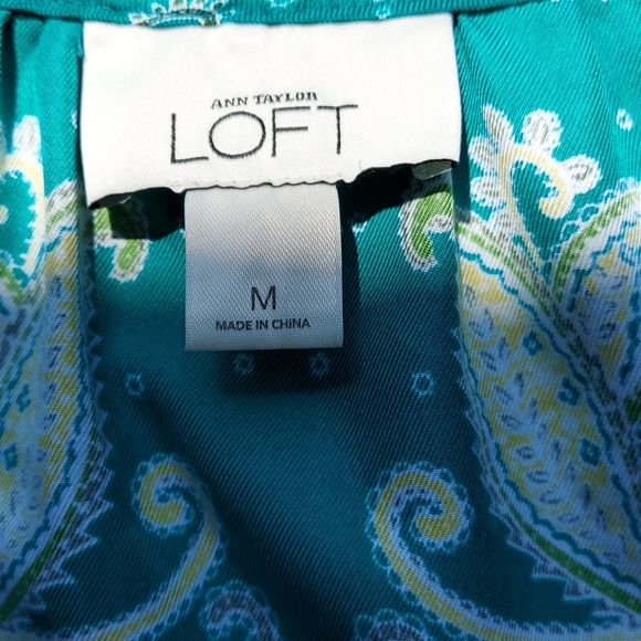 Anne Taylor Loft BOHO style top - Picture 3 of 4